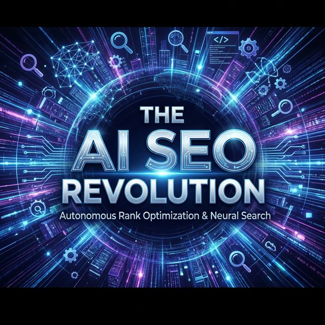 Abstract representation of SEO and AI